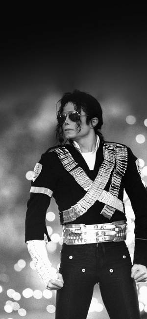 Hình nền Michael Jackson tại Super Bowl — iPhone Air Hình nền