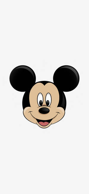 Mickey Mouse Tối Giản Iphone — Galaxy S25 Hình nền
