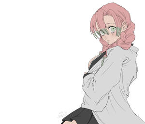 Mitsuri Thanh Gươm Diệt Quỷ Ngầu — Cool Demon Slayer Hình nền