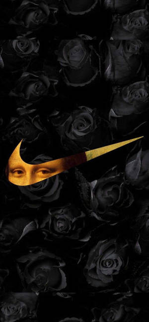 Hình nền Mona Lisa X Nike Điện thoại. — iPhone 14 Pro Hình nền
