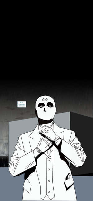 Moon Knight tối giản — 1320x2868 Hình nền