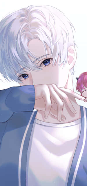 Anime Chàng Trai Dễ Thương — Oppo Find X10 Hình nền
