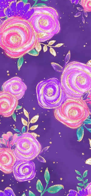 Cute Pink Purple — iPhone 17e Hình nền
