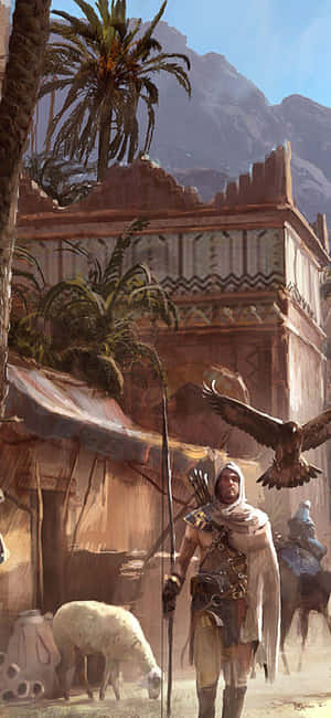 Nền Iphone X Assassin's Creed Origins — Motorola Edge 60 Neo Hình nền