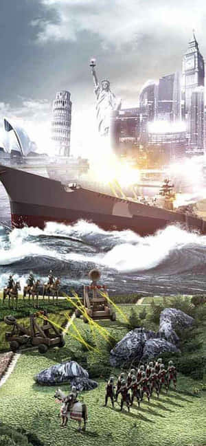 Nền Civilization V cho iPhone Xs Max — iPhone 15 Pro Max Hình nền