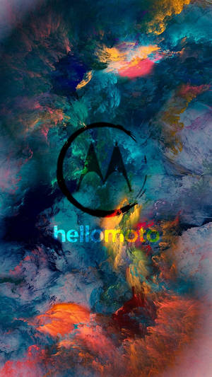 Motorola Colorful Cloud Art