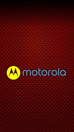 Motorola Vàng Trên Nền Đỏ Sẫm