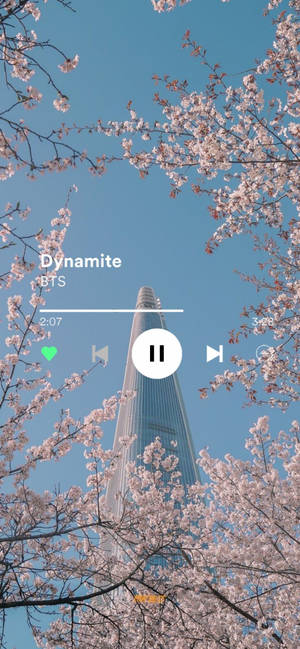 Hình nền Music Aesthetic BTS Dynamite — iPhone 16 Hình nền