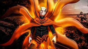 Naruto Baryon Mode Ngoài Trời — Naruto baryon mode Hình nền