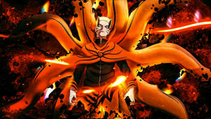 Naruto Baryon Mode Cầu Vồng Ánh Sáng — Naruto baryon mode Hình nền