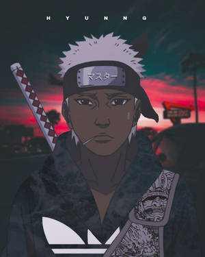 Naruto Drip Hóa Thân Thành Nhân Vật Anime Omoi — Naruto shippuden GIF Hình nền