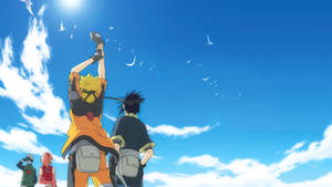 Naruto Nhân Vật Bầu Trời Xanh Thẩm Mỹ