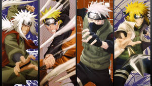 Hình nền Naruto Nhân Vật Ninja Mạnh Mẽ — Nhân vật naruto Hình nền