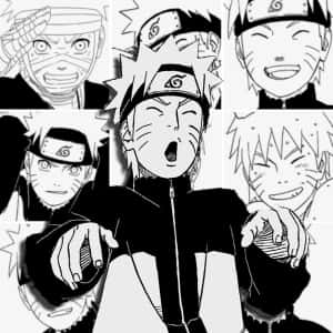Hình ảnh manga Naruto — iPad (A16) Hình nền
