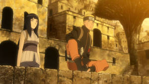 Naruto và Hinata cấu trúc đá — Naruto Supreme Hình nền