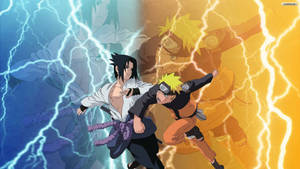 Hình nền Naruto và Sasuke tuổi teen — Naruto vs sasuke Hình nền