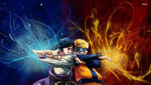 Hình nền Naruto và Sasuke Đại Chiến — Naruto vs sasuke Hình nền