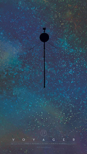 NASA iPhone Voyager Kỷ niệm 40 năm — Không gian thẩm mỹ Hình nền