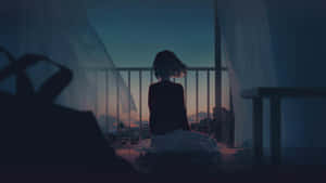 Nền Anime Buồn — Anime buồn GIF Hình nền