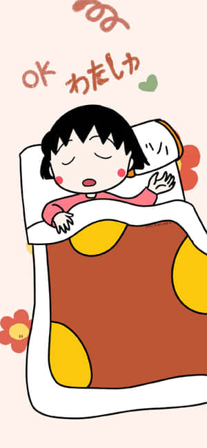 Nền Chibi Maruko Chan — POCO M7 Plus Hình nền