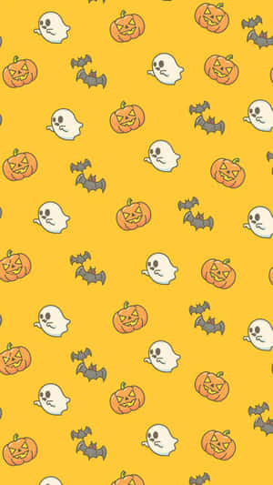 Nền Halloween Dễ Thương — Dễ thương Halloween Hình nền