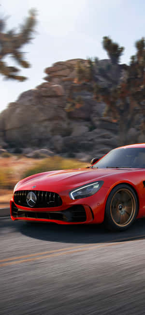 Hình nền iPhone X AMG GT-R — iPhone X Hình nền