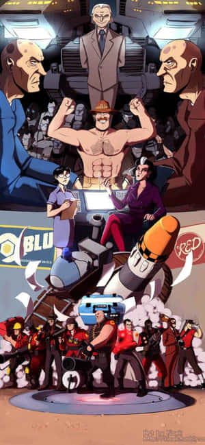 Hình nền Iphone Xs Max Team Fortress 2 — iPhone 13 Mini Hình nền