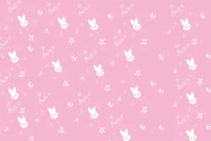 Nền Kawaii Hồng Dễ Thương và Quyến Rũ — Hồng dễ thương Hình nền