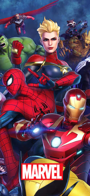 Nền Marvel iPhone XS — Oppo Find X10 Hình nền