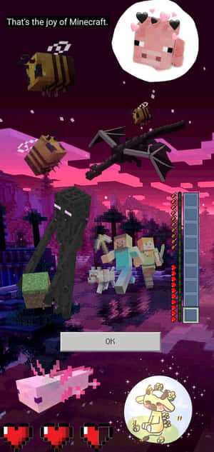 Hình nền Pixel 3xl Minecraft — Oppo Reno16 Hình nền