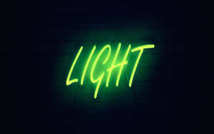 Nền thẩm mỹ xanh neon rực rỡ — Xanh nhạt thẩm mỹ Hình nền
