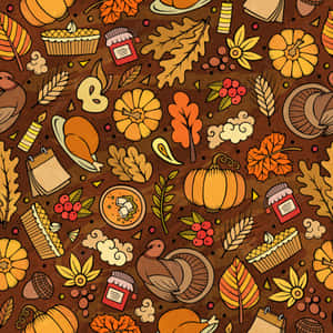 Nền Thanksgiving dễ thương