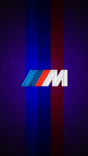 Nền Tím Sọc Logo BMW M — Bmw Hình nền