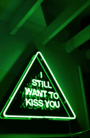 Nền Xanh Neon Rực Rỡ