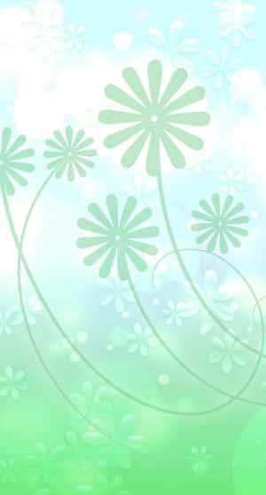Nền xanh pastel — Hoa Hình nền