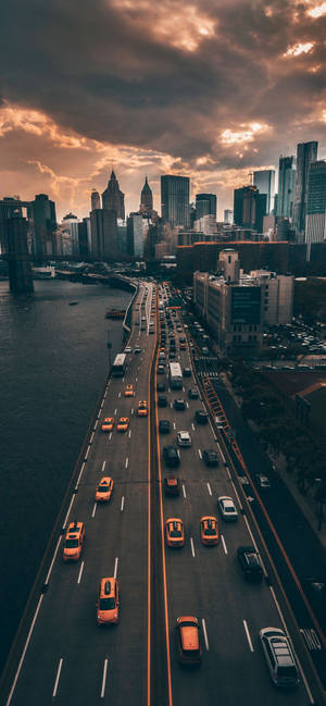 New York City IPhone X Harlem River Drive — iPhone 18 Pro Max Hình nền