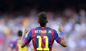 Neymar Jr. phong cách ngầu áo số 11