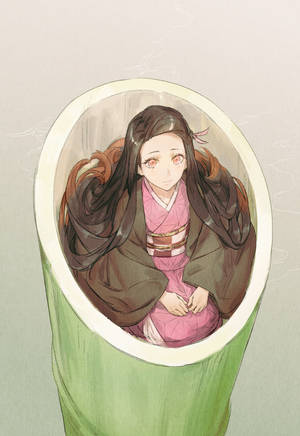 Nezuko Trong Ống Tre - Demon Slayer