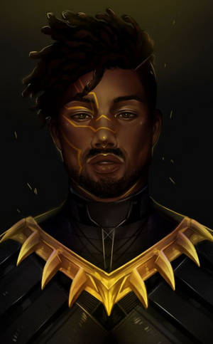 Hình nền nghệ thuật Erik Killmonger — Moto Pad 70 Groove Hình nền