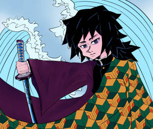 Nghệ thuật Thanh Gươm Diệt Quỷ đẹp — Cool Demon Slayer Hình nền