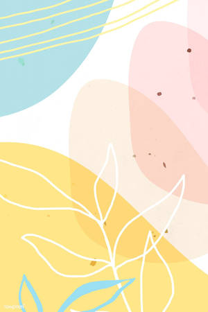 Nghệ thuật trừu tượng pastel dễ thương — Nghệ thuật thẩm mỹ Hình nền