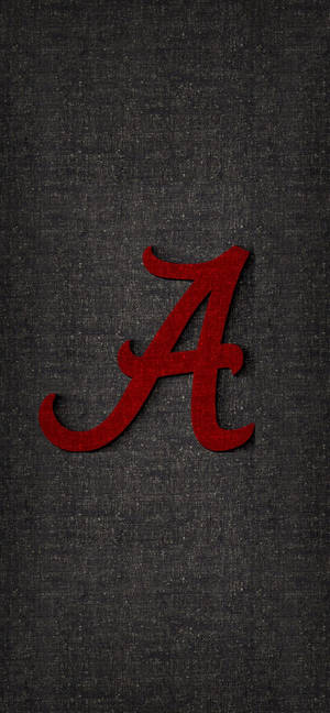 Hình nền Nghệ thuật vải Alabama Crimson Tide — iPhone 13 Pro Hình nền
