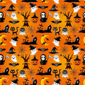 Nghĩa Địa Halloween Dễ Thương