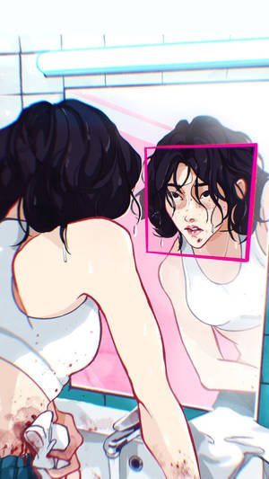 Hình nền người chơi 067 Trò Chơi Con Mực trong gương — 067 鱿鱼游戏 Hình nền