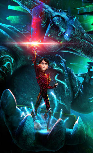 Hình nền Người Khổng Lồ Trollhunters Tales Of Arcadia — Redmi Pad 2 Hình nền
