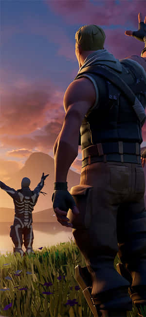 Fortnite Chương 2 Mùa 7 — iPhone 12 Pro Hình nền
