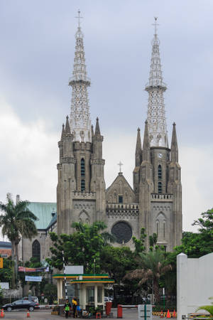 Hình nền nhà thờ Jakarta Indonesia — Màn hình chính Hình nền