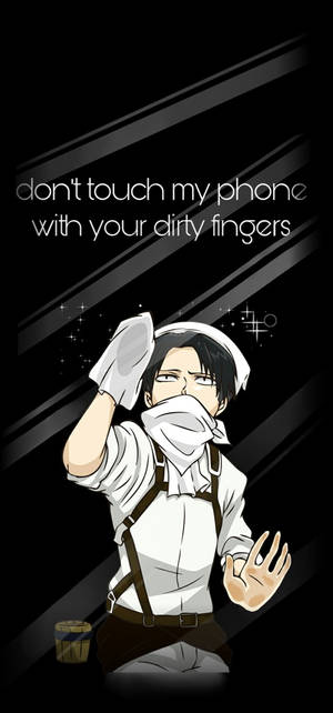 Hình nền Nhân Vật Attack On Titan Levi Màn Hình — iPhone 18 Pro Hình nền