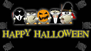 Hình nền các nhân vật hoạt hình nổi tiếng Halloween — Phim hoạt hình halloween Hình nền