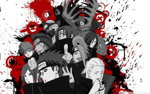 Hình nền Nhân vật Naruto Akatsuki Xám — Naruto Aesthetic Hình nền